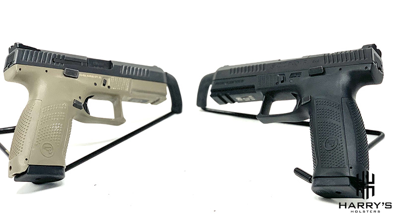 A photo of both CZ guns