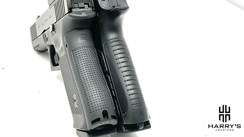 CZ P09 vs Glock 17 Backstraps