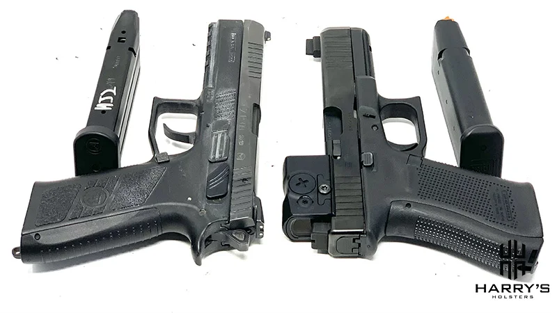 CZ P09 vs Glock 17 T Magazines