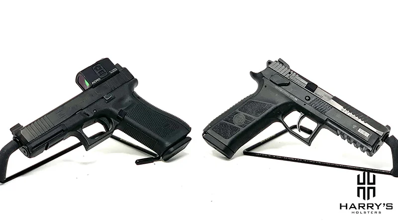 CZ P09 vs Glock 17 back to back