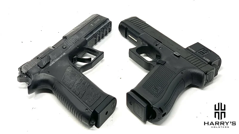 CZ P09 vs Glock 17 underbelly