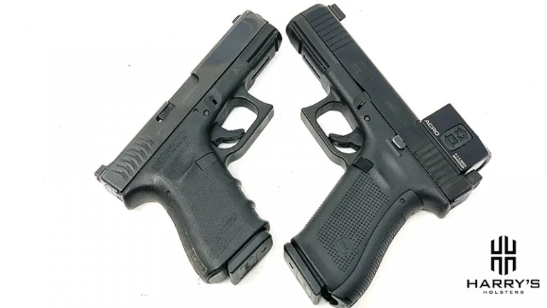 Glock 17 vs Glock 19 X