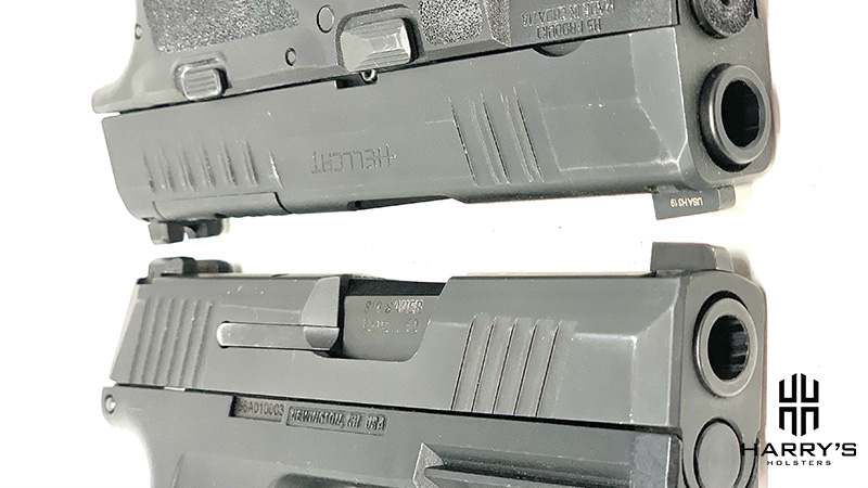 Sig P365 vs Springfield Hellcat Slide