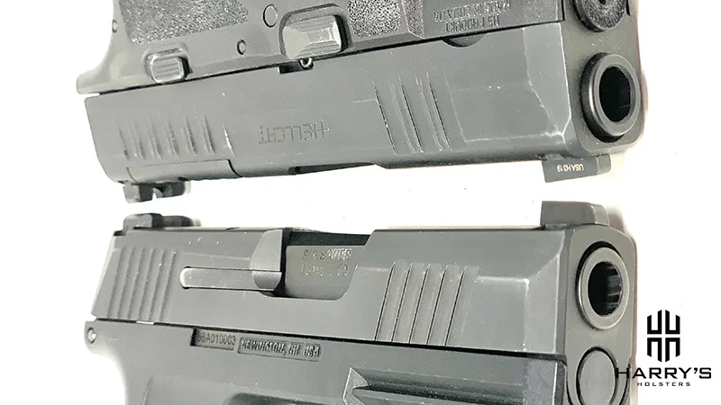Sig P365 vs Springfield Hellcat Slide