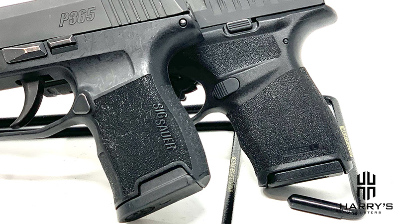 Sig P365 vs Springfield Hellcat grips