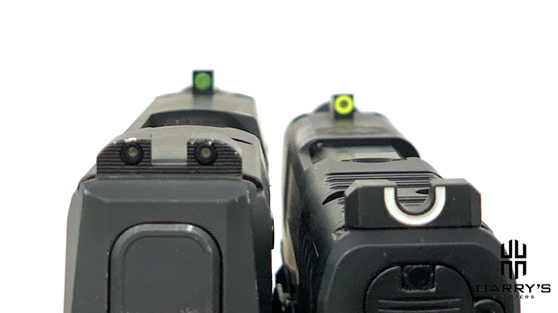 Sig P365 vs Springfield Hellcat sights