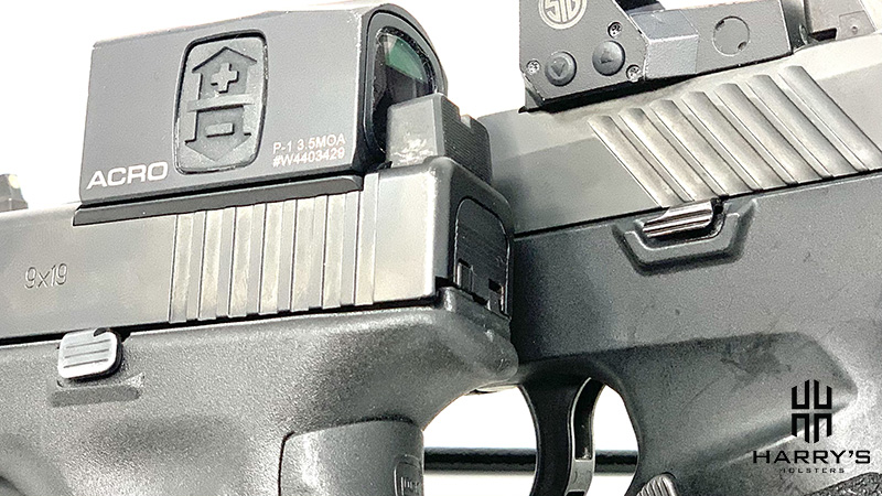 Glock 17 vs Sig P320 controls