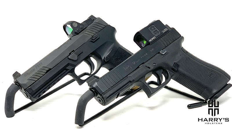 Glock 17 vs Sig P320 side by side
