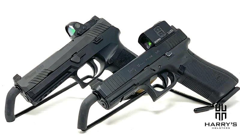 Glock 17 vs Sig P320 side by side