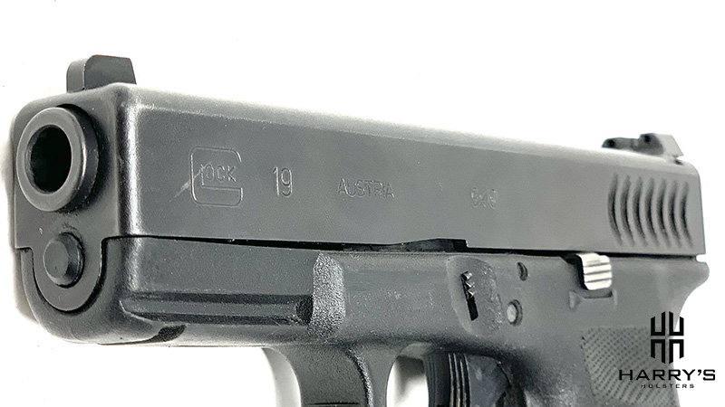 Glock 19 vs Glock 43 19 slide