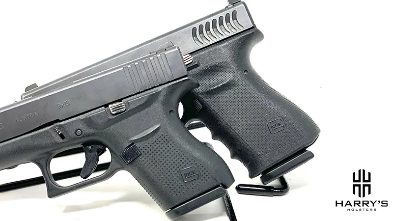 Glock 19 vs Glock 43 grip
