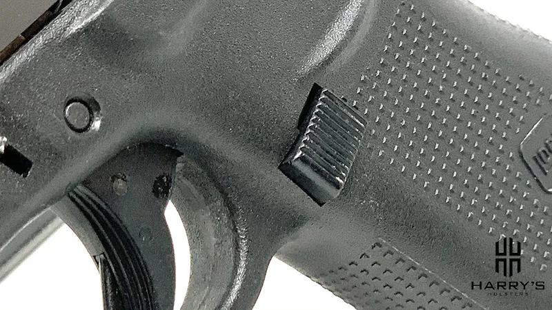 Glock 19 vs Glock 43 magazine release