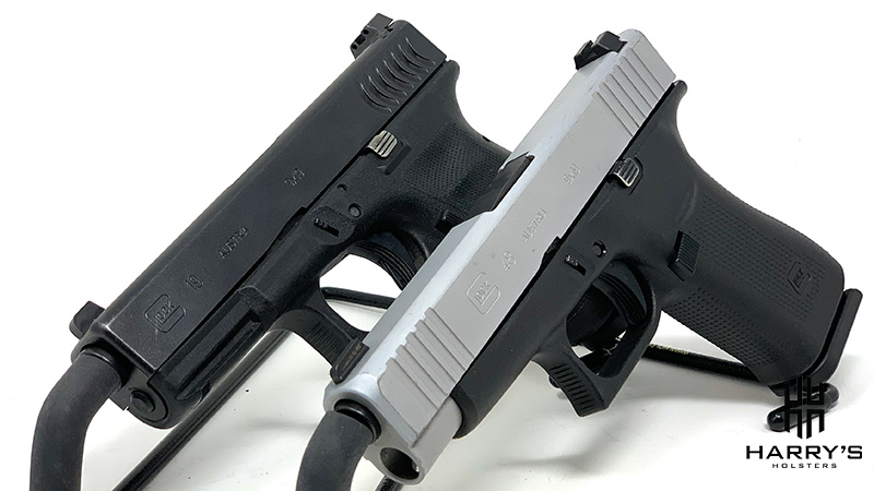 Glock 19 vs Glock 48 side by side