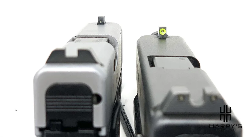 Glock 19 vs Glock 48 sights