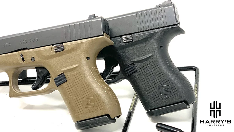 Glock 42 vs Glock 43 grips