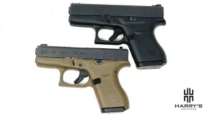 Glock 42 vs Glock 43 top