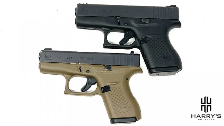 Glock 42 vs Glock 43 top