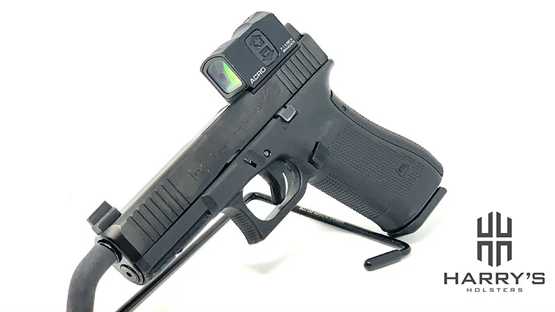 Glock 17 Gen 5 MOS Aimpoint Acro Left Front