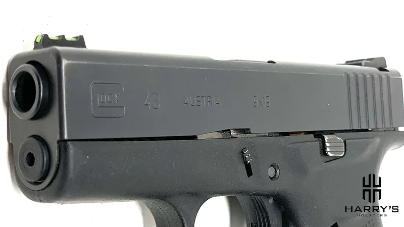 Glock 43 vs Glock 43x 43 slide