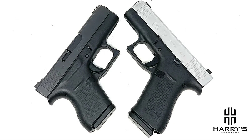 Glock 43 vs Glock 43x X