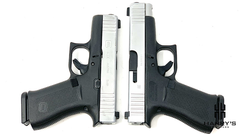 Glock 43x vs Glock 48 T