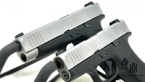 Glock 43x vs Glock 48 side by side