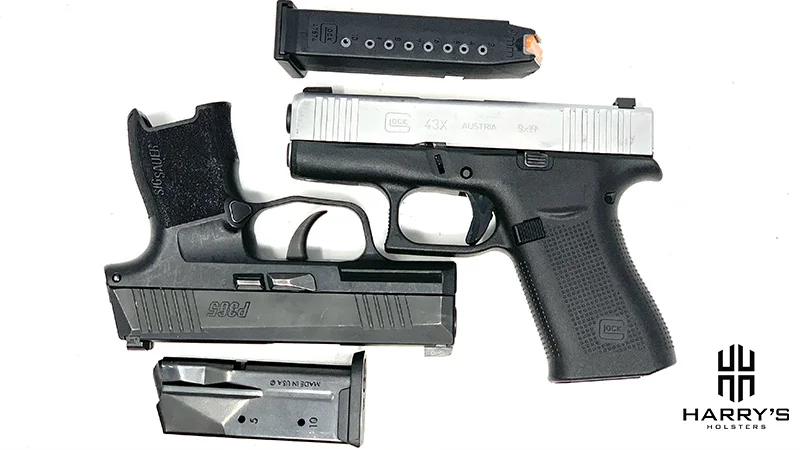 Glock 43x vs Sig P365 Square