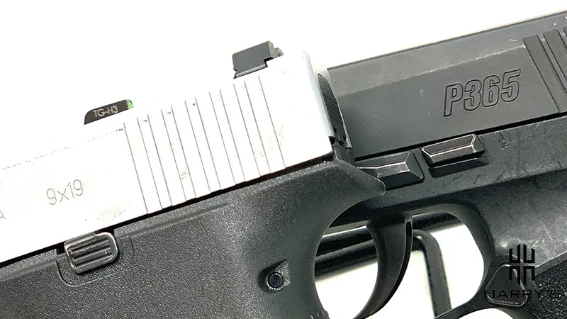 Glock 43x vs Sig P365 controls