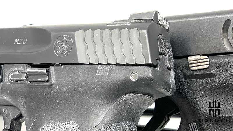 Glock 19 vs SW M_P 2.0 Compact controls