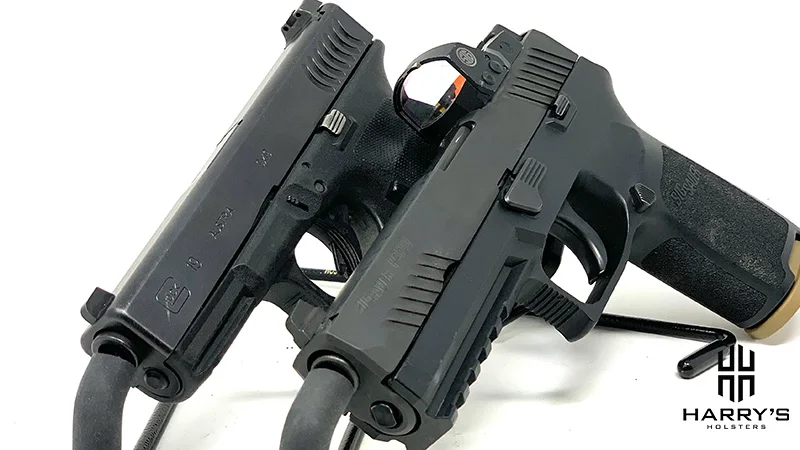 Glock 19 vs Sig P320 side by side