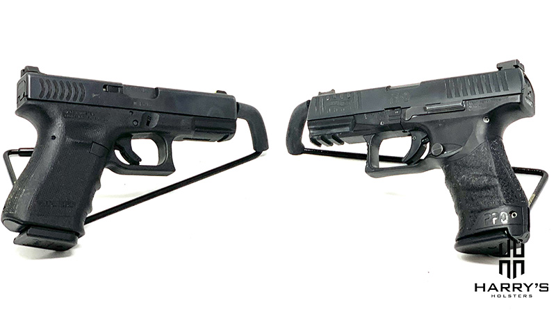Glock 19 vs Walther PPQ facing