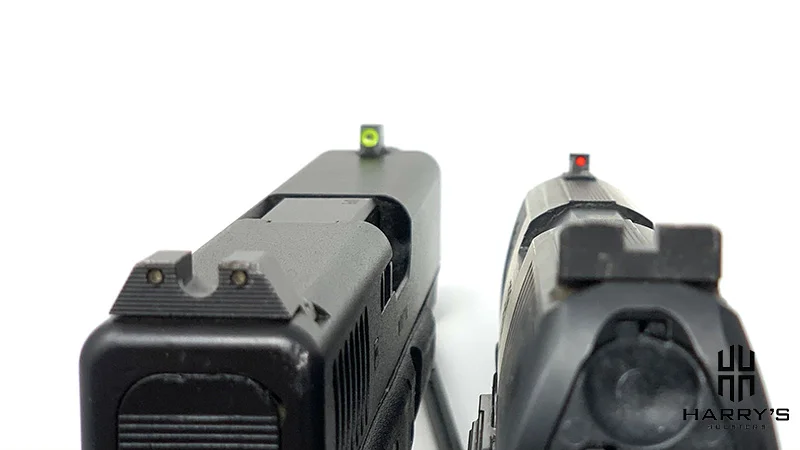 Glock 19 vs Walther PPQ sights