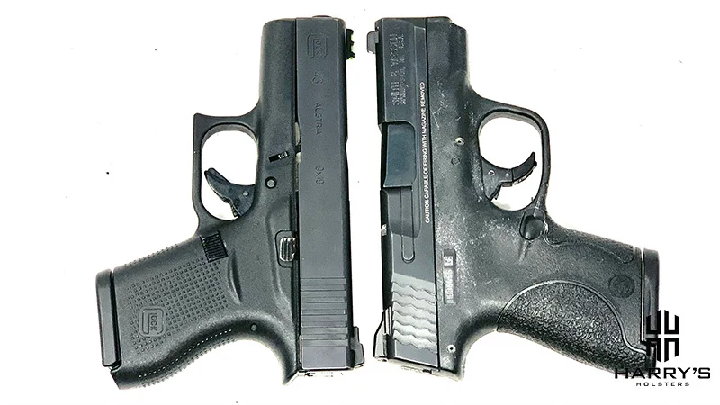 Glock 43 vs SW Shield T