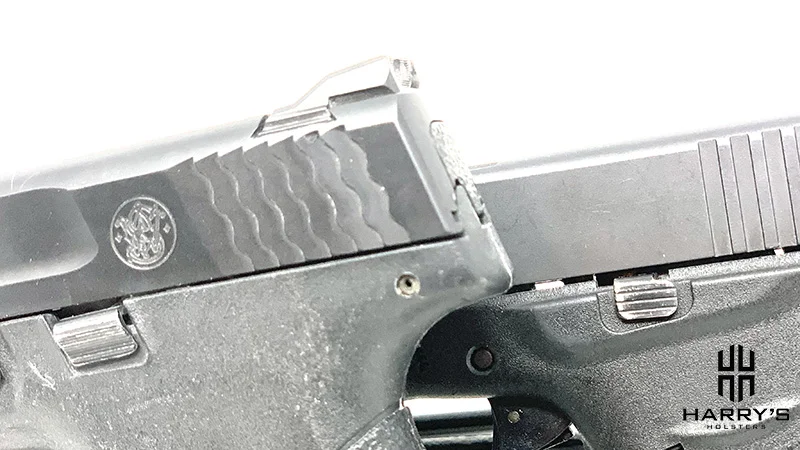 Glock 43 vs SW Shield controls