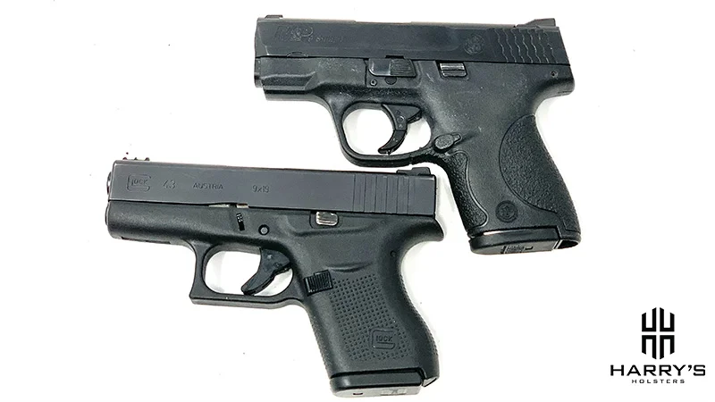 Glock 43 vs SW Shield top