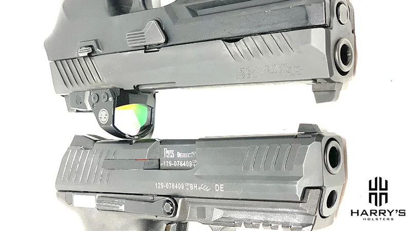 HK P30 vs Sig P320 Slides
