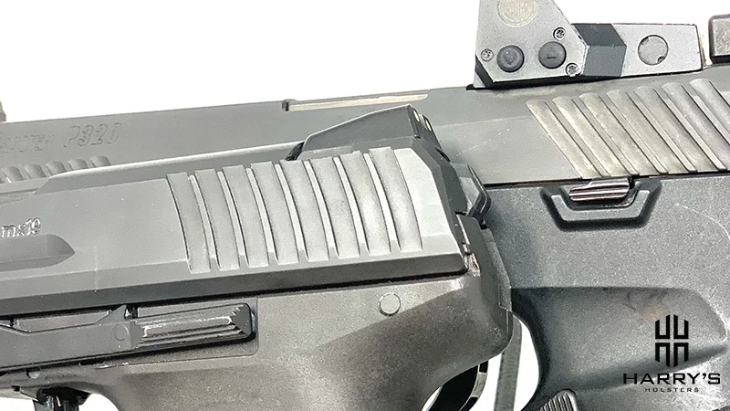 HK P30 vs Sig P320 magazine release