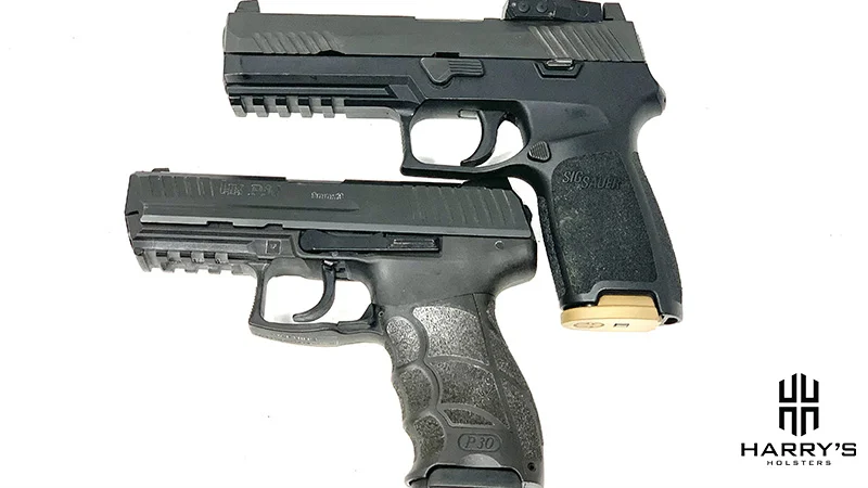 HK P30 vs Sig P320 top