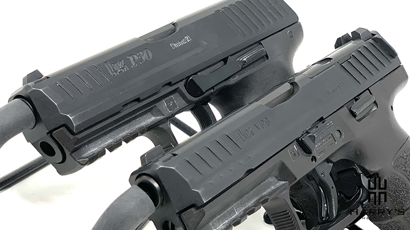 HK VP9 vs P30 side by side