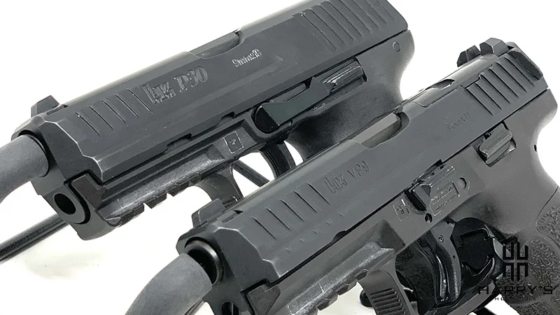HK VP9 vs P30 side by side