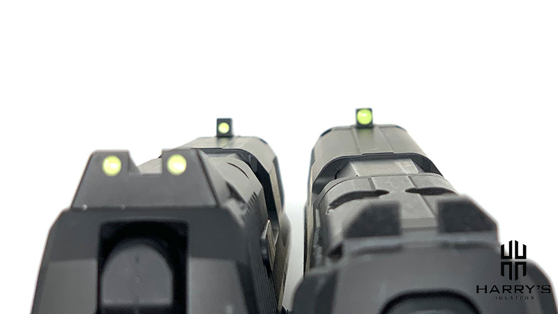 HK VP9 vs P30 sights