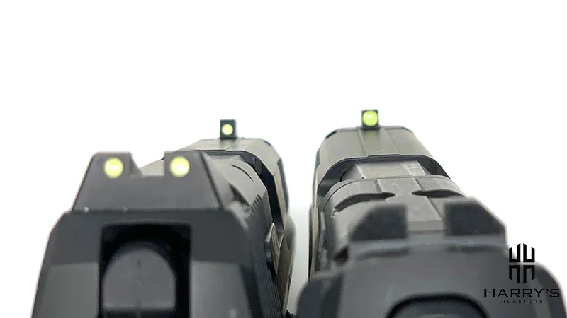 HK VP9 vs P30 sights