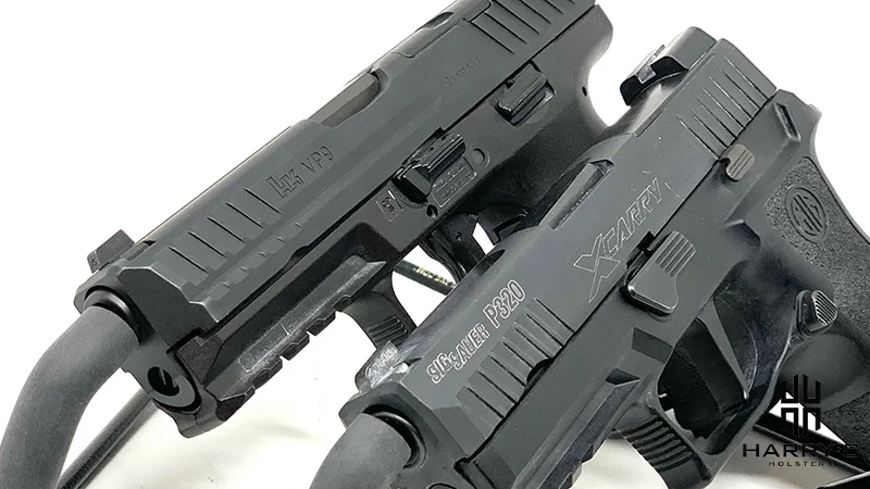HK VP9 vs Sig P320 X Carry slide