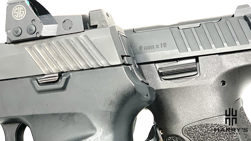 HK VP9 vs Sig P320 controls