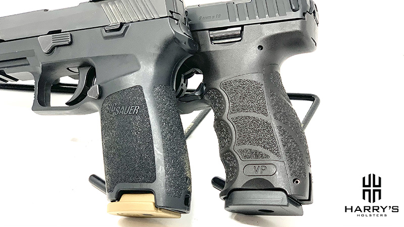 HK VP9 vs Sig P320 grips