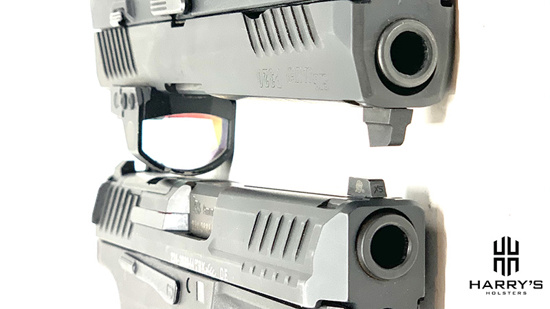 HK VP9 vs Sig P320 slides