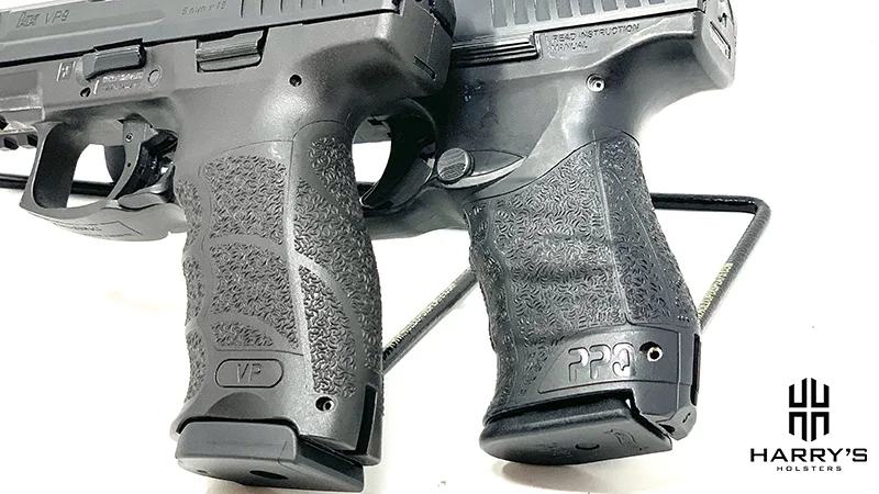 HK VP9 vs Walther PPQ grips