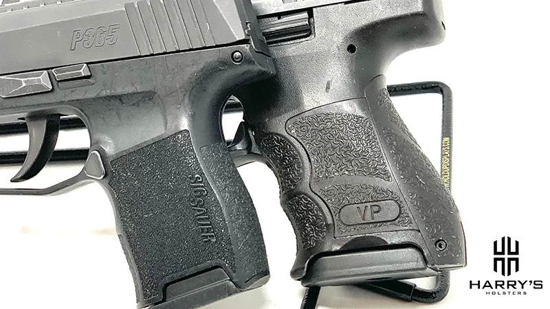 HK VP9SK vs Sig P365 grip
