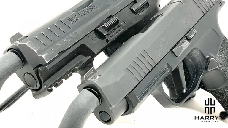 HK VP9SK vs Sig P365XL side by side
