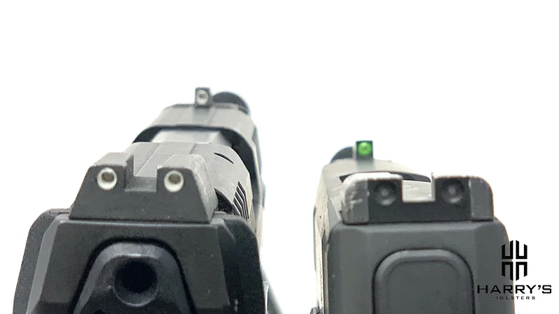 HK VP9SK vs Sig P365XL sights